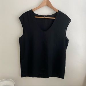 J. Crew Mercantile Sz L Black Top